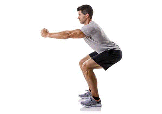  Bài tập với tư thế Squats giúp trị yếu sinh lý